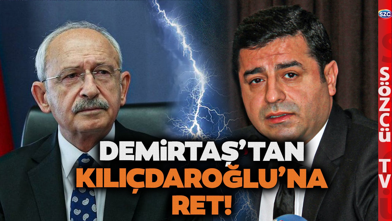 Kılıçdaroğlu’na Bir Darbede Daha! Selahattin Demirtaş Görüşmeyi Reddetti!