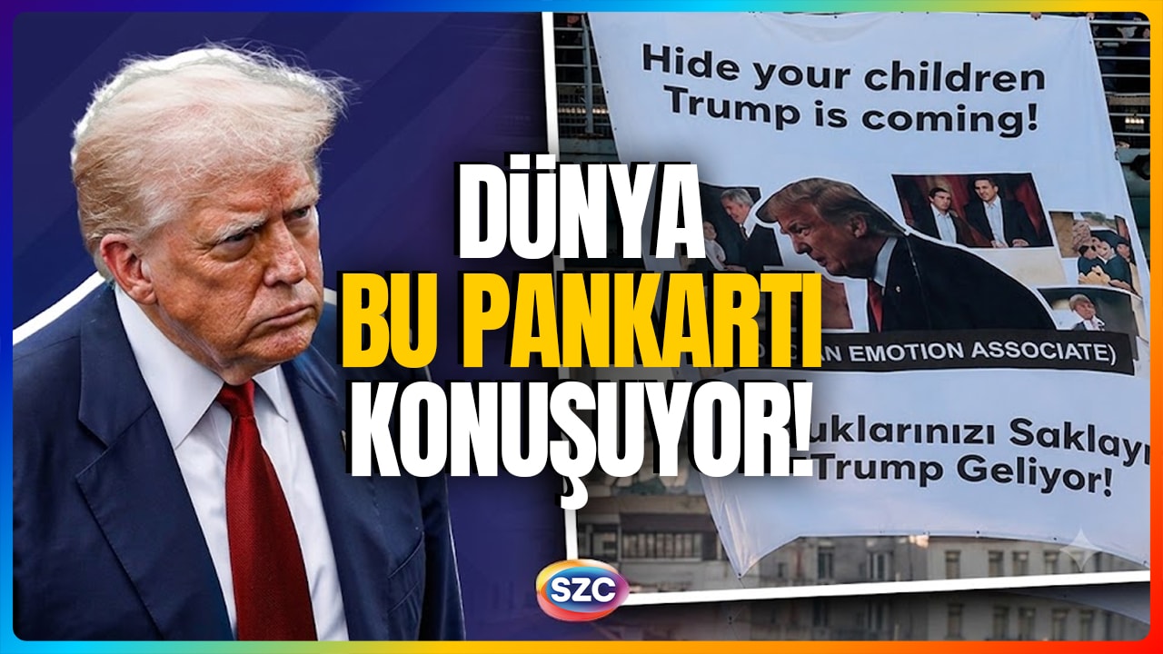 Trump'a Şok Pankart! Köprüye Epstein Göndermeli Pankart Asıldı! NATO Gözaltıları Devam Ediyor