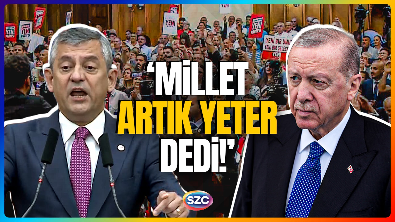 Meclis'te Tarihe Geçecek Anlar! Özgür Özel Yeni Parti Grup Kürsüsünde! Erdoğan'ı Titretecek Açıklama