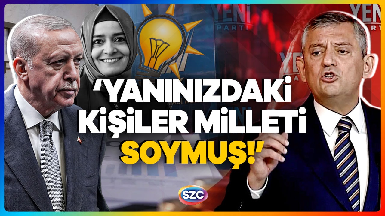 'AKP'nin Saadet Zinciri' Özgür Özel AKP'li İsimleri İfşa Etti! Erdoğan'ı Panikleten Fon Krizi